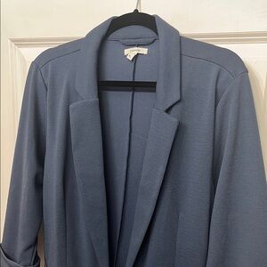 Maurices Blue Blazer Structured Suit Jacket